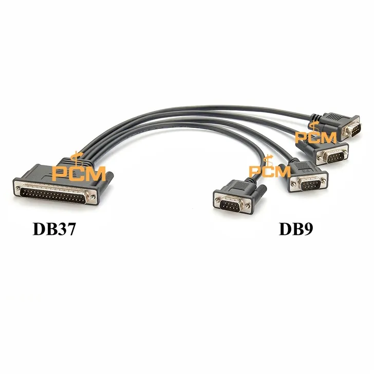 DB37 To DB9 RS-232 422 485 D-sub Cable