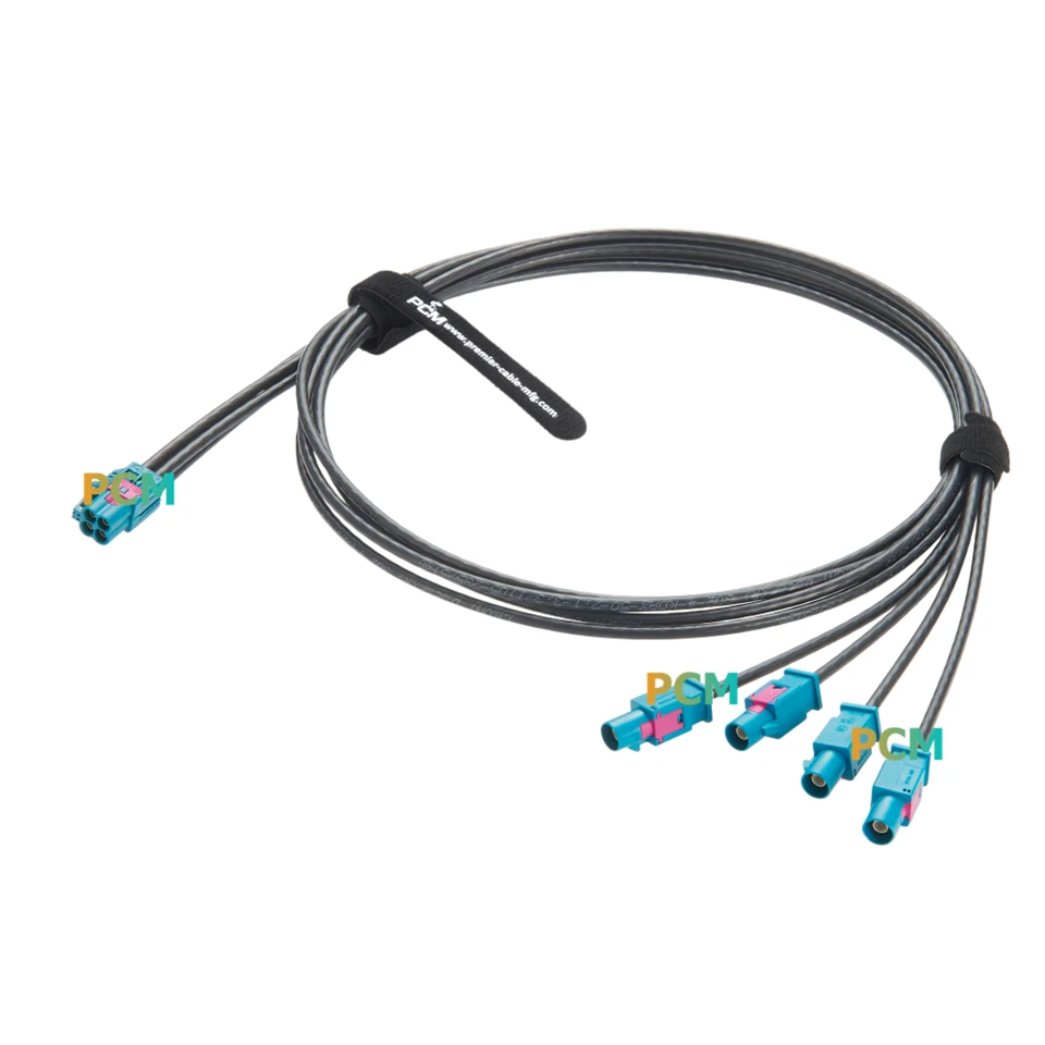Rosenberger Mini Fakra To 4x Fakra Cable