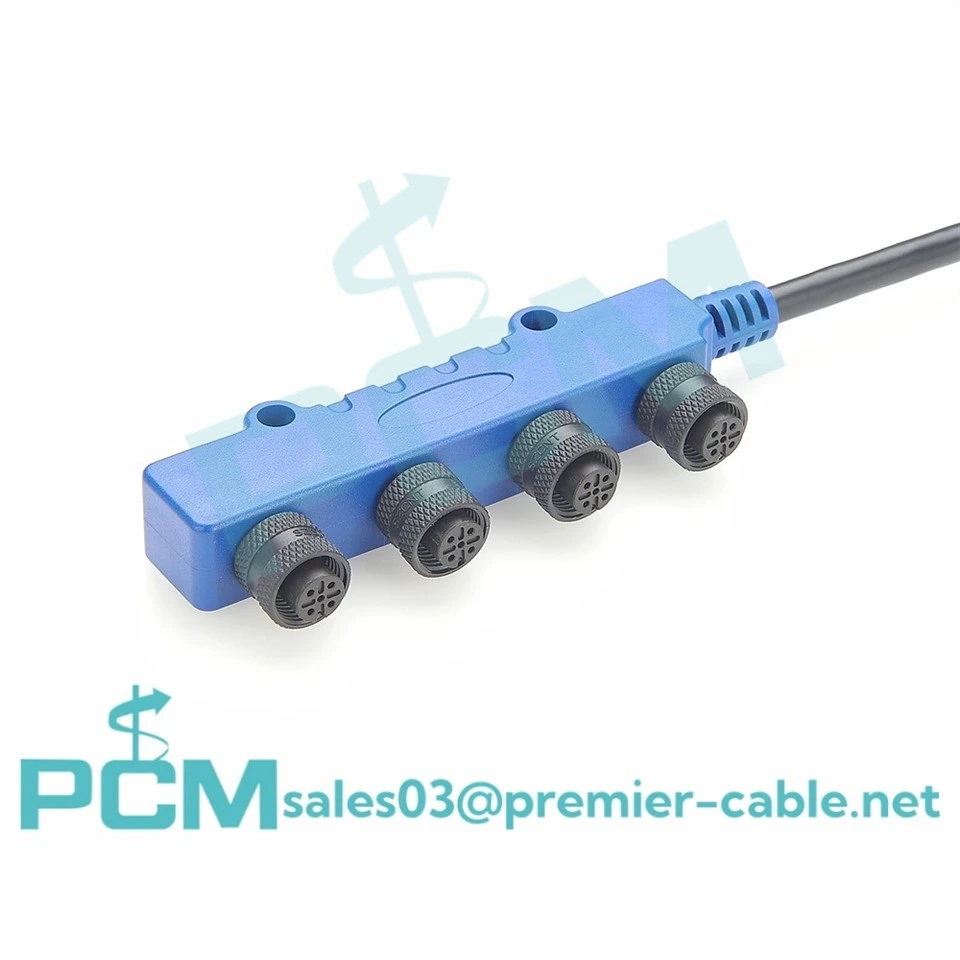 Marine NMEA 2000 4-way splitter Micro-C cable