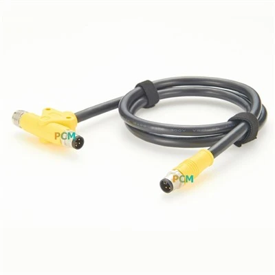 M12 L-conector Cod Code Conector Profinet Profinet