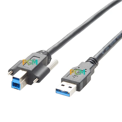 Ansamblul cablului USB 3.0 Vision A la B cu șuruburi Thumbs
