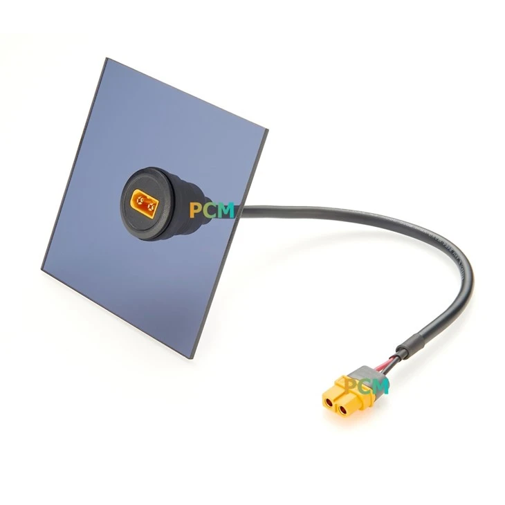 XT60 Male To Female Panel Mount Extension Cable